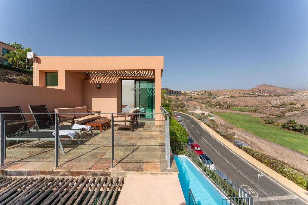 Villa Mit Pool Los Lagos 16 Salobre  Exterior photo